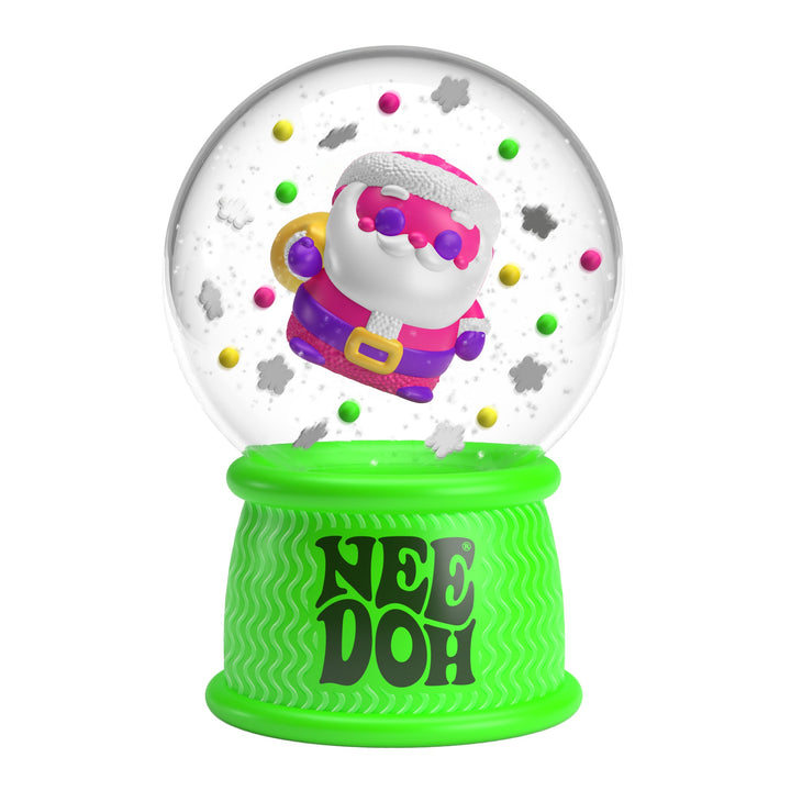 SQUISHMAS SNOW GLOBE NEE DOH Schylling Stocking Stuffers & Holiday Party Favors Bonjour Fete - Party Supplies