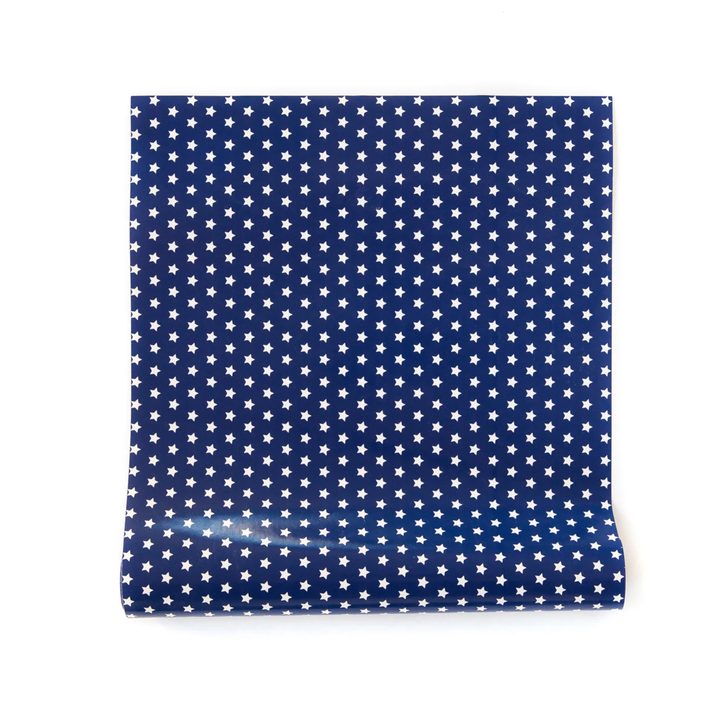 BLUE STARS PAPER TABLE RUNNER Bonjour Fête  Bonjour Fete - Party Supplies