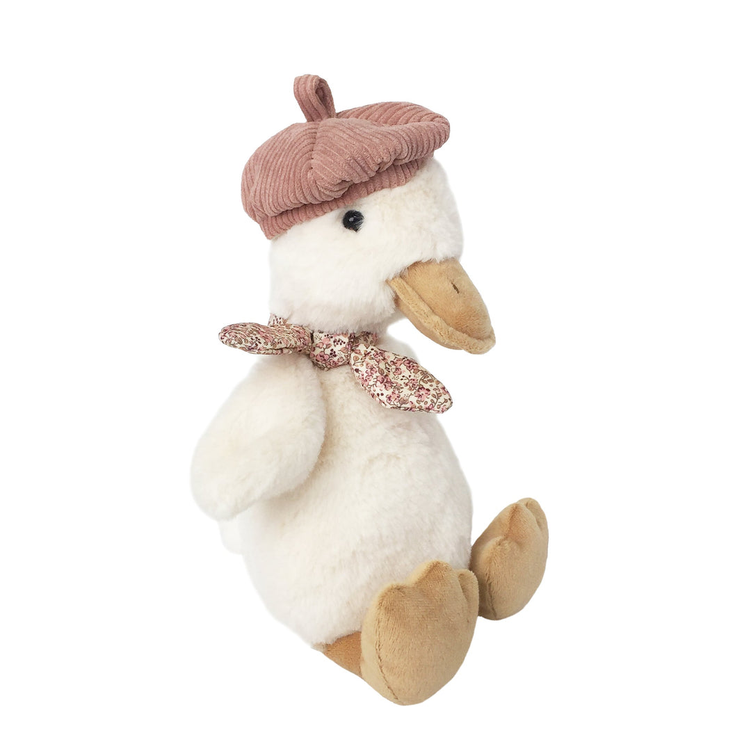 Colette the Duck Plush Toy MON AMI Stuffed Toy Colette the Duck Plush Toy Bonjour Fete - Party Supplies