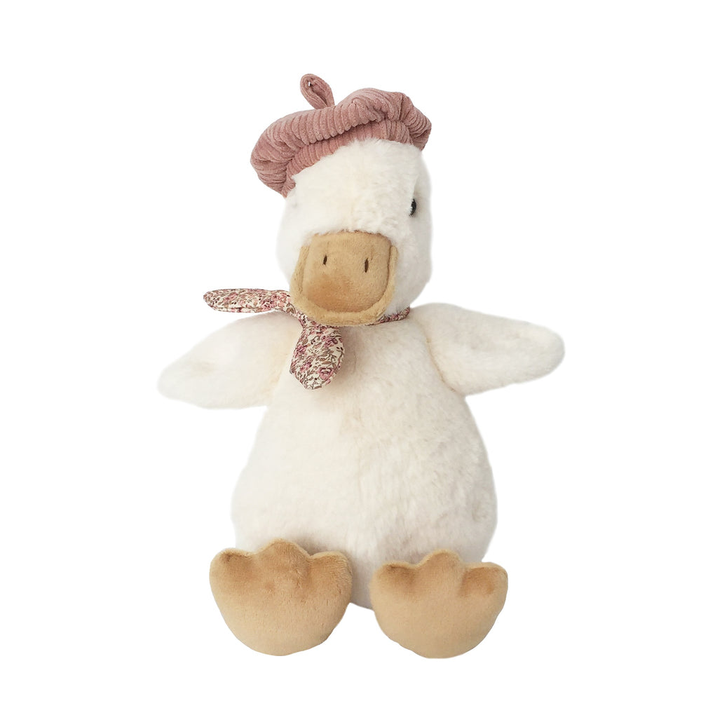 Colette the Duck Plush Toy MON AMI Stuffed Toy Colette the Duck Plush Toy Bonjour Fete - Party Supplies