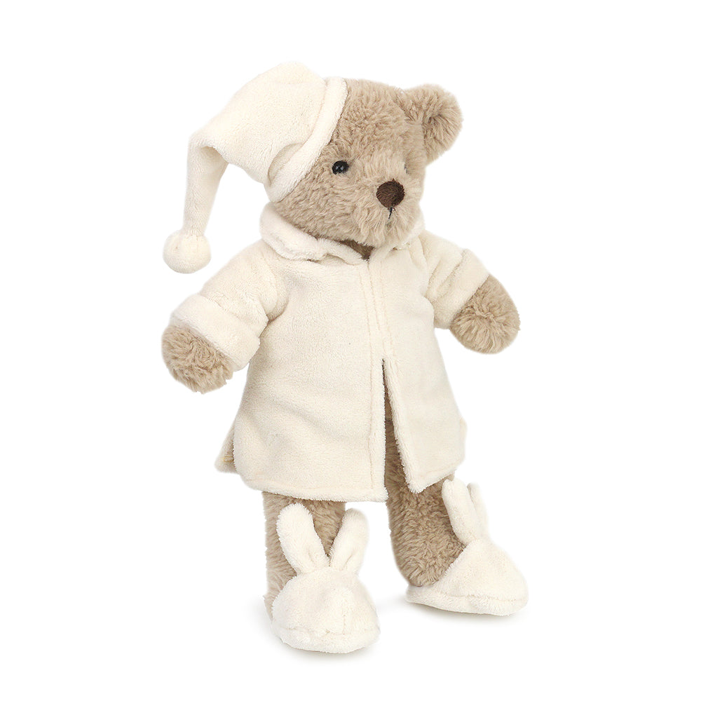 Briar Bedtime Bear in Robe and Slippers by Mon Ami