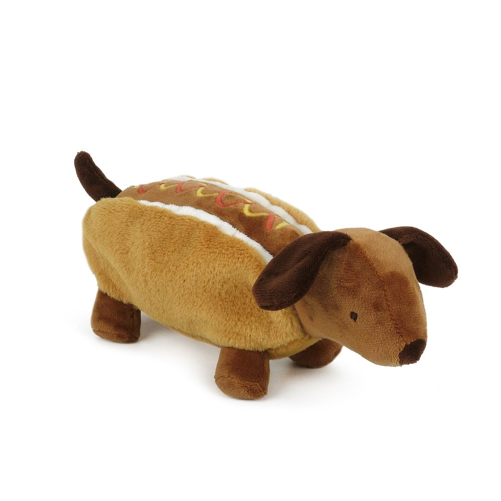 Hot Dog Dachshund Stuffed Animal by Mon Ami