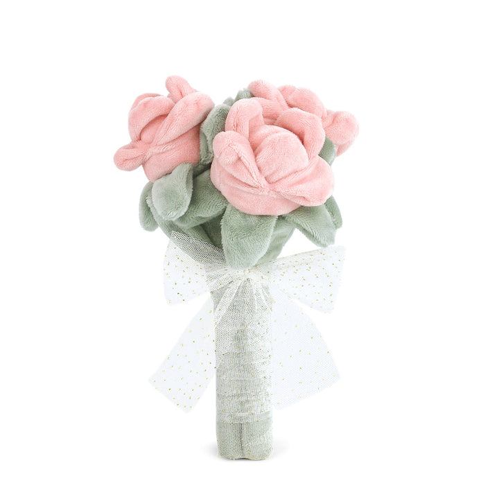 Plush Rose Bouquet in Soft Pink by Mon Ami