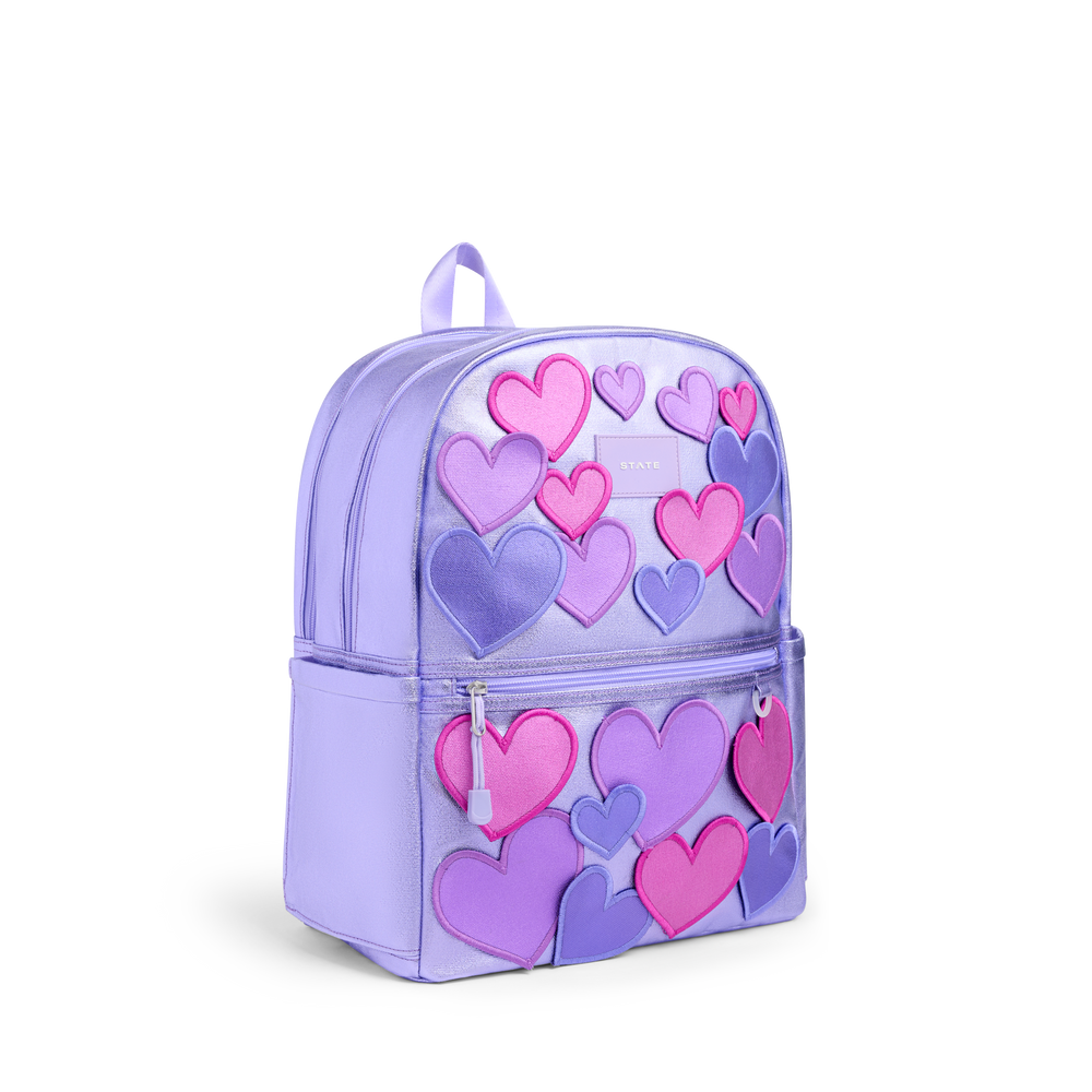 3D Hearts Kane Double Pocket at a three-quarter angle showing the side pocket
