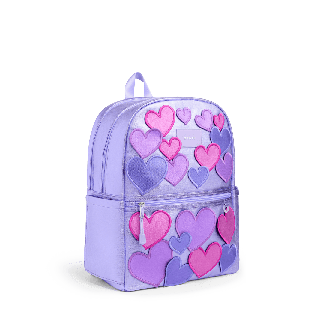 3D Hearts Kane Double Pocket at a three-quarter angle showing the side pocket