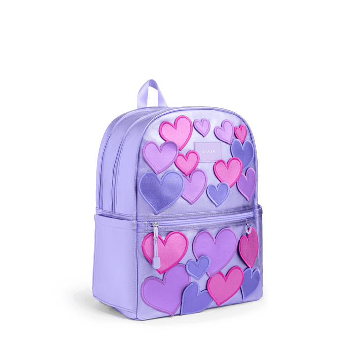 3D Hearts Kane Double Pocket at a three-quarter angle showing the side pocket