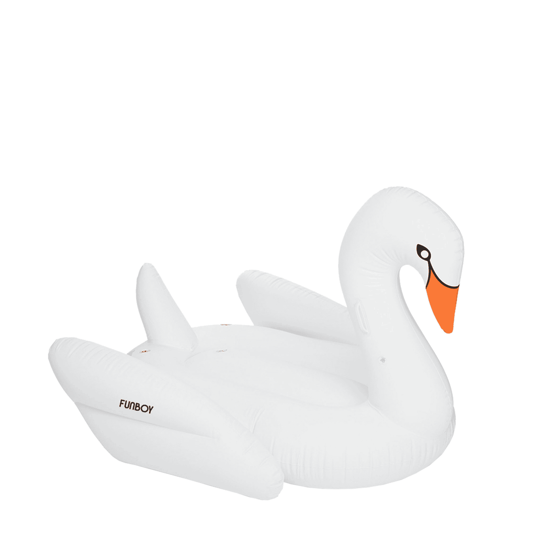 White Swan Pool Float