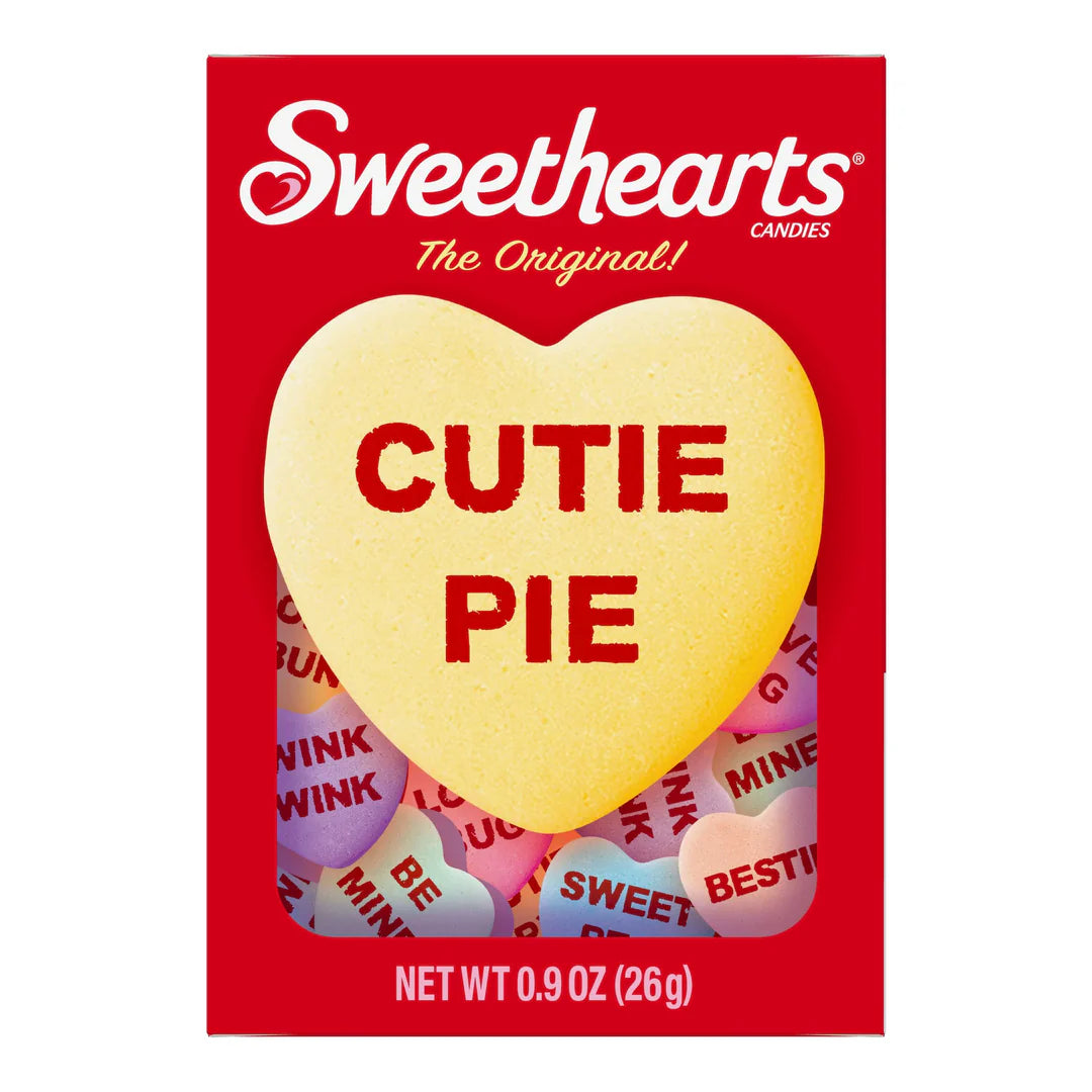 SWEETHEARTS CONVERSATION HEARTS CANDY Fun Express Valentine's Day Treats SWEETHEARTS CONVERSATION HEARTS CANDY Bonjour Fete - Party Supplies