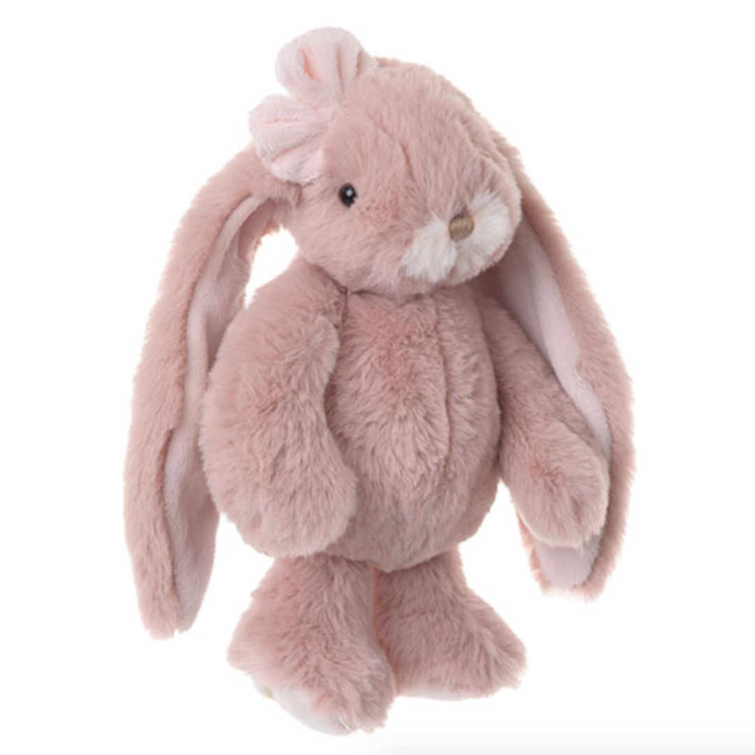 JUNIOR KANINI PINK PLUSH BUNNY Bukowski Bears Easter Gifts & Basket Fillers Bonjour Fete - Party Supplies