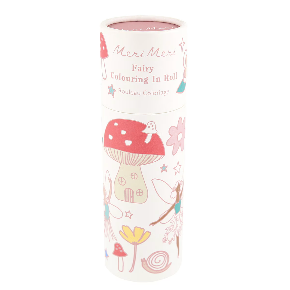 FAIRY COLORING PAPER ROLL Meri Meri Arts & Crafts FAIRY COLORING PAPER ROLL Bonjour Fete - Party Supplies