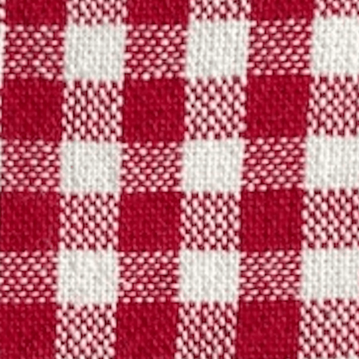 Red Gingham Dog Collar