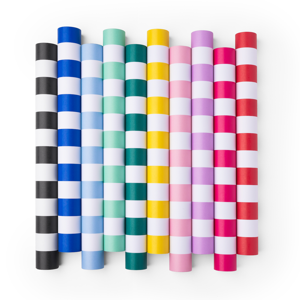 SOLEIL YELLOW SIGNATURE CABANA STRIPE TABLE RUNNER Bonjour Fête Table Covers & Placemats SOLEIL YELLOW SIGNATURE CABANA STRIPE TABLE RUNNER Bonjour Fete - Party Supplies