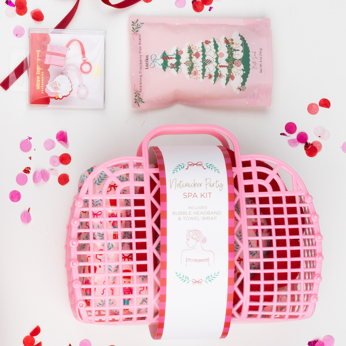 NUTCRACKER SPA SET Two's Company Stocking Stuffers & Holiday Party Favors NUTCRACKER SPA SET Bonjour Fete - Party Supplies