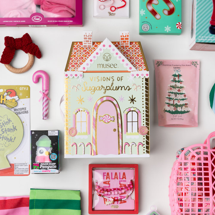 Visions of Sugarplums Bath Balm & Eye Mask Set Musee Bath & Body Visions of Sugarplums Bath Balm & Eye Mask Set Bonjour Fete - Party Supplies