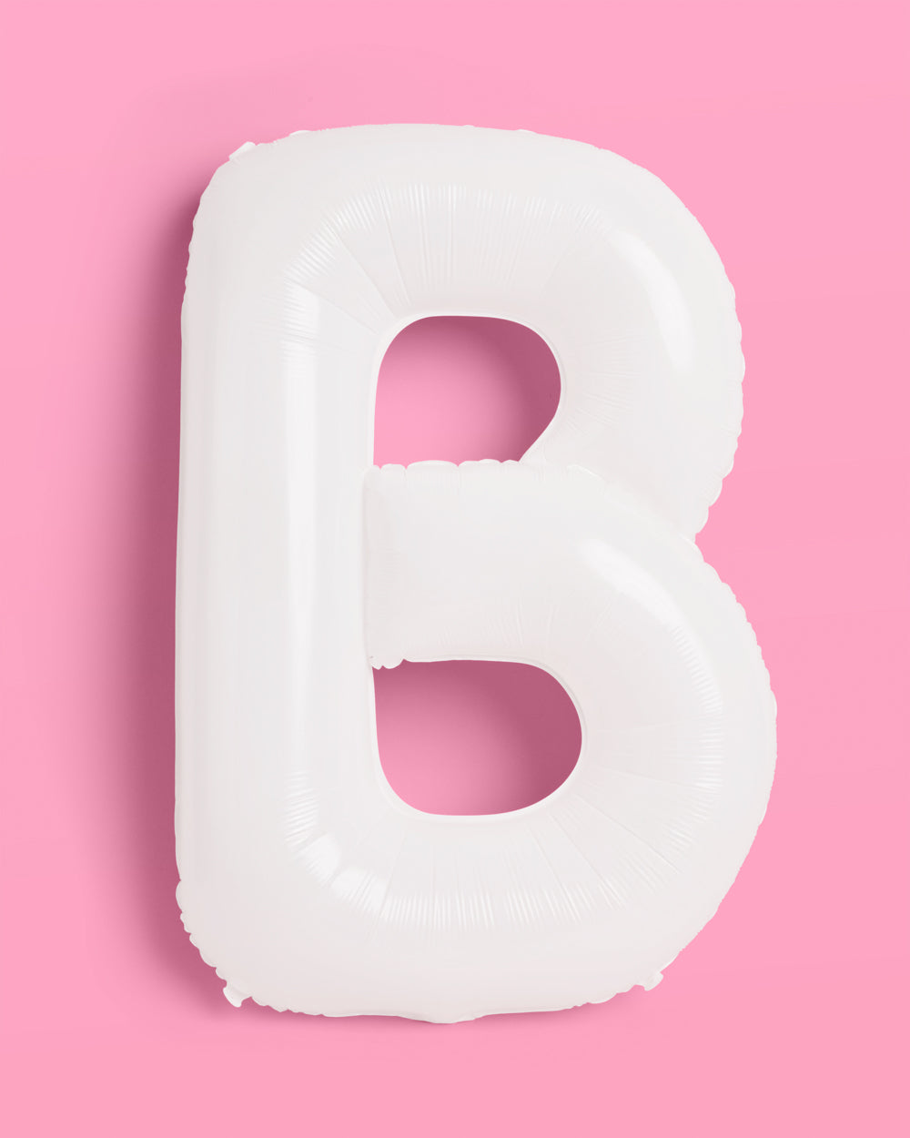White BRIDE letter balloons detail