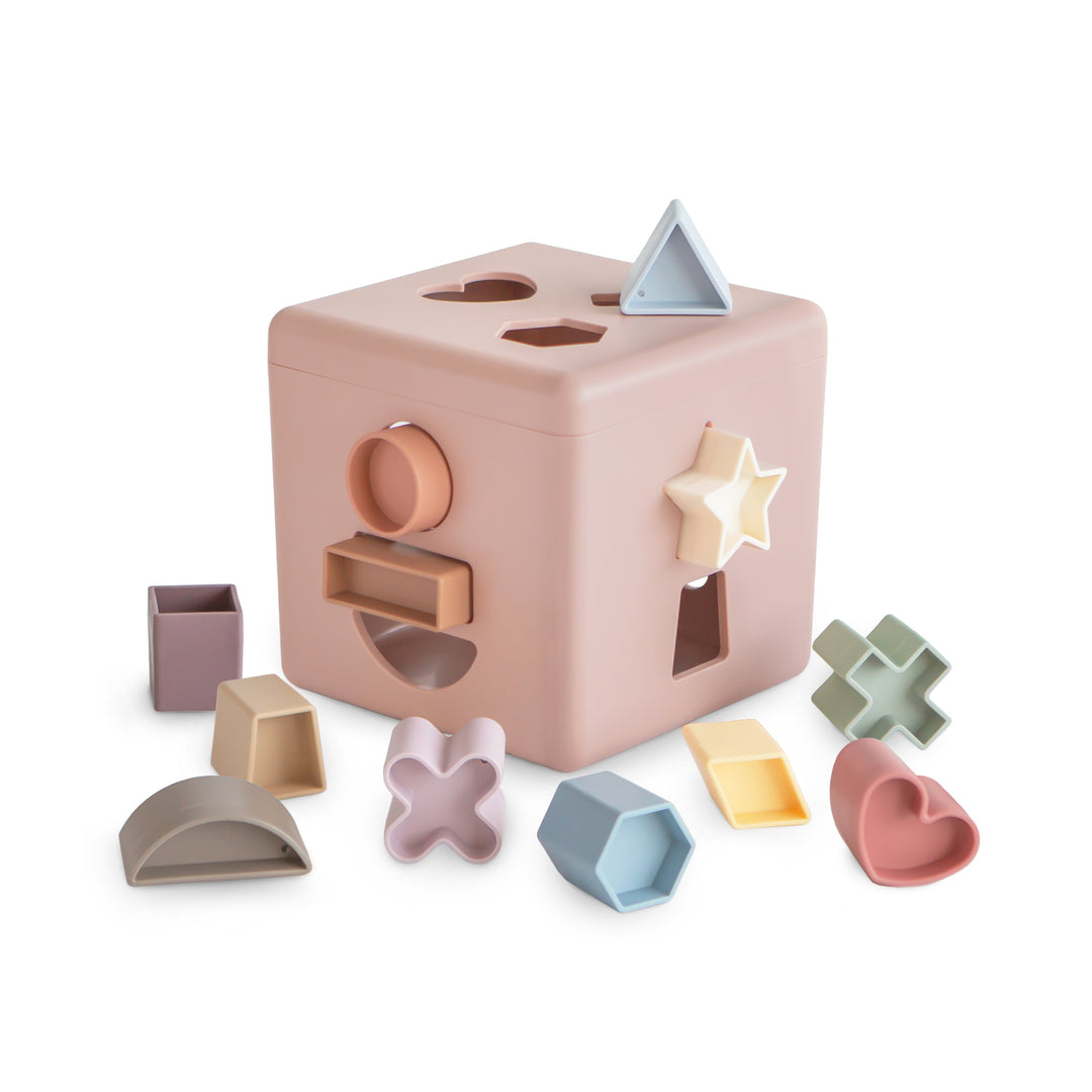 Shape Sorting Box Mushie toys Petal Shape Sorting Box Bonjour Fete - Party Supplies