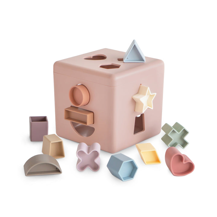 Shape Sorting Box Mushie toys Petal Shape Sorting Box Bonjour Fete - Party Supplies