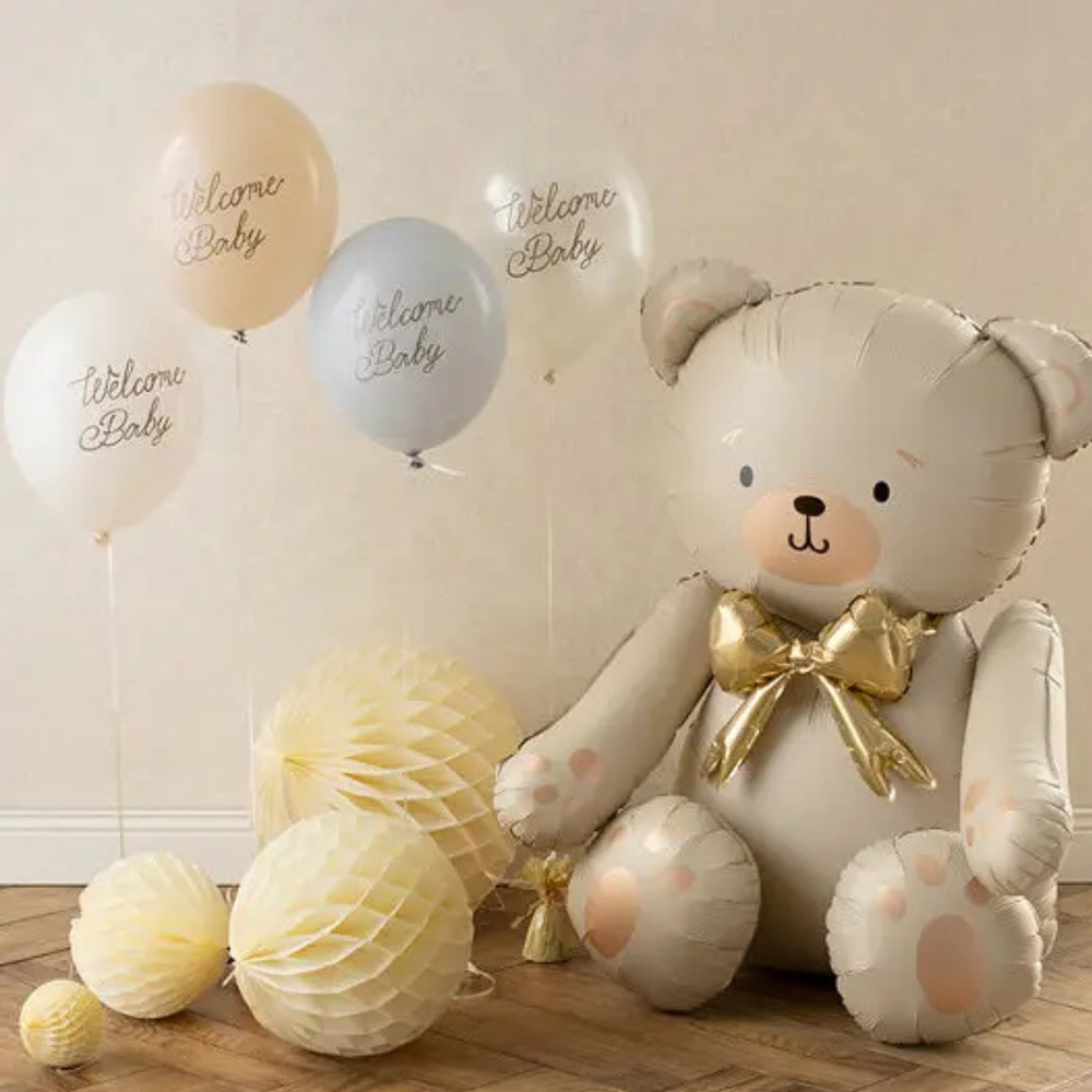 BEAR FOIL BALLOON Party Deco Balloon BEAR FOIL BALLOON Bonjour Fete - Party Supplies