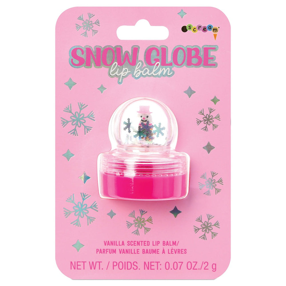 SNOW GLOBE LIP BALM Iscream Bonjour Fete - Party Supplies