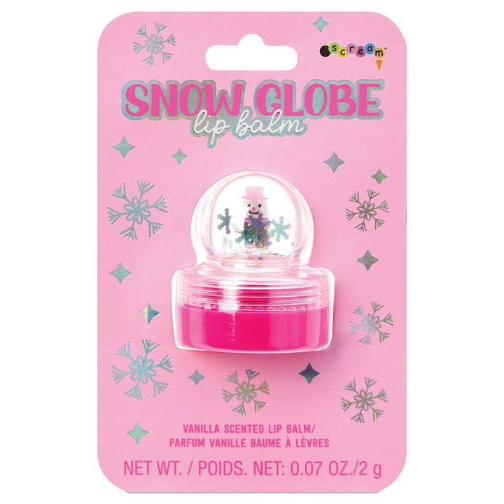 SNOW GLOBE LIP BALM Iscream Bonjour Fete - Party Supplies