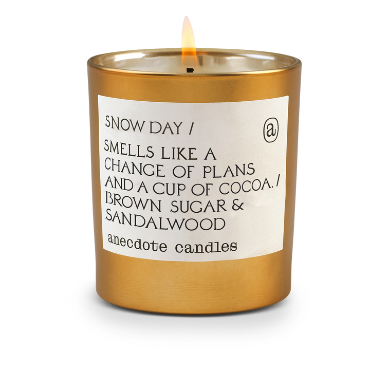 SNOW DAY CANDLE Anecdote Candles candle SNOW DAY CANDLE Bonjour Fete - Party Supplies