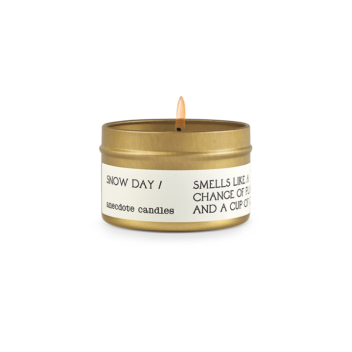 SNOW DAY CANDLE Anecdote Candles candle SNOW DAY CANDLE Bonjour Fete - Party Supplies
