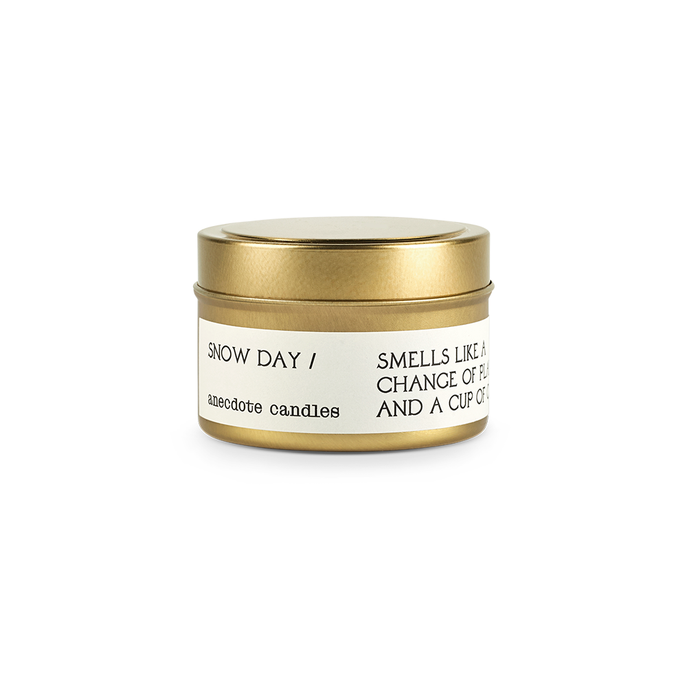 SNOW DAY CANDLE Anecdote Candles candle SNOW DAY CANDLE Bonjour Fete - Party Supplies