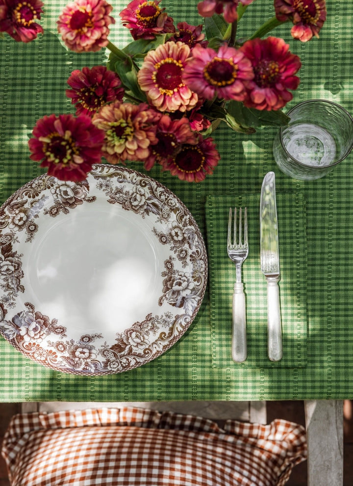 SOHO - Two Toned Evergreen Napkins Heather Taylor Home simple SOHO - Two Toned Evergreen Napkins Bonjour Fete - Party Supplies