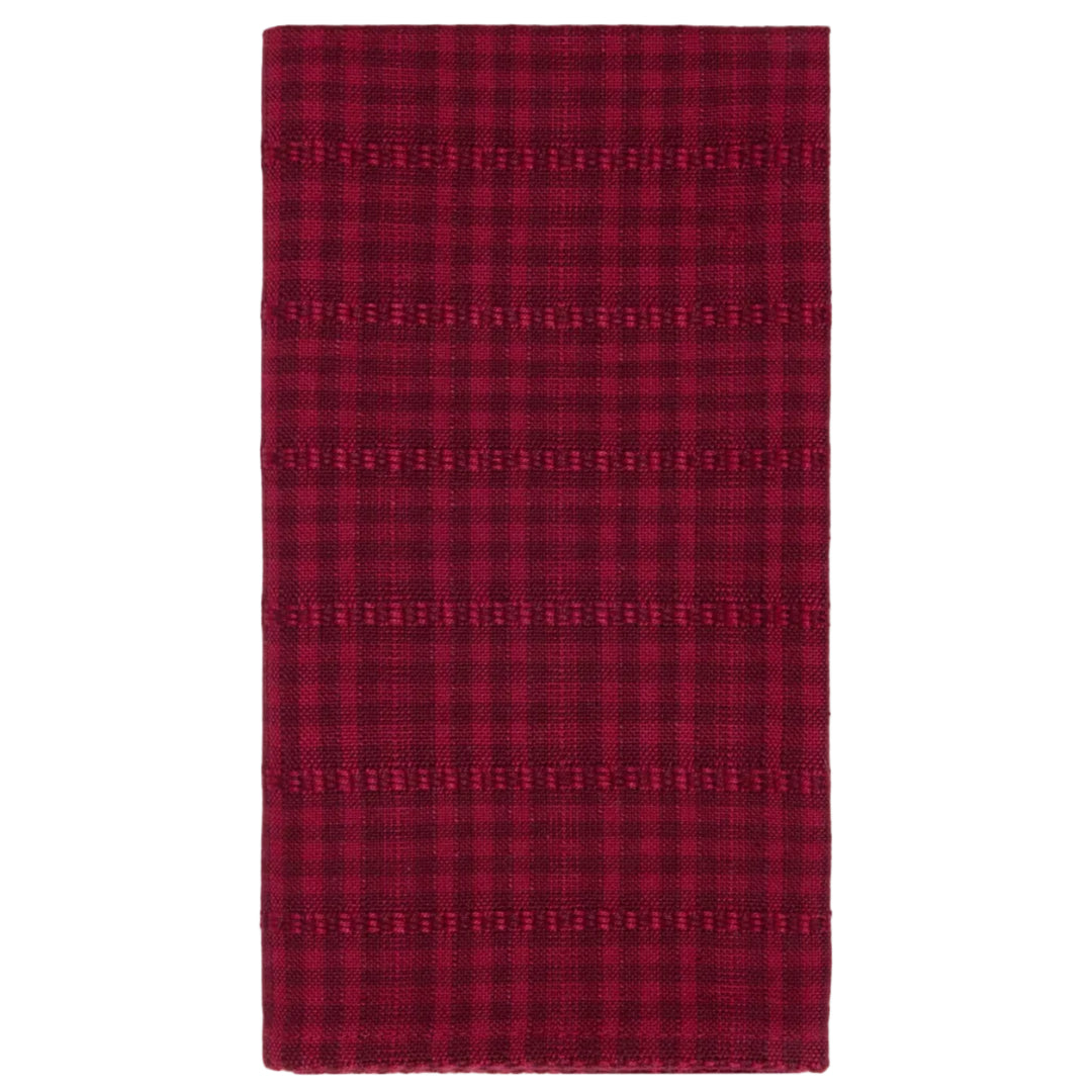 SOHO - Two Toned Bordeaux Napkins Heather Taylor Home simple SOHO - Two Toned Bordeaux Napkins Bonjour Fete - Party Supplies