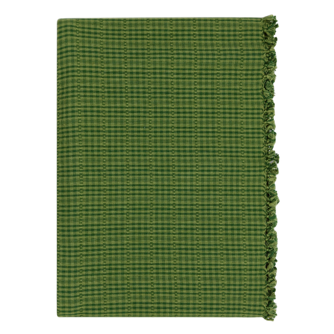 SOHO - Two Toned Evergreen Tablecloth Heather Taylor Home variable SOHO - Two Toned Evergreen Tablecloth Bonjour Fete - Party Supplies