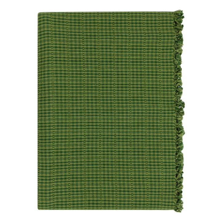 SOHO - Two Toned Evergreen Tablecloth Heather Taylor Home variable SOHO - Two Toned Evergreen Tablecloth Bonjour Fete - Party Supplies