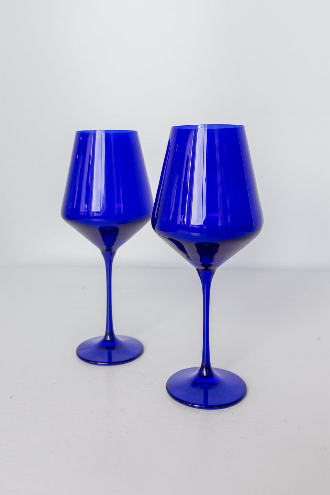 Estelle Colored Wine Stemware - Set of 6 {Royal Blue}