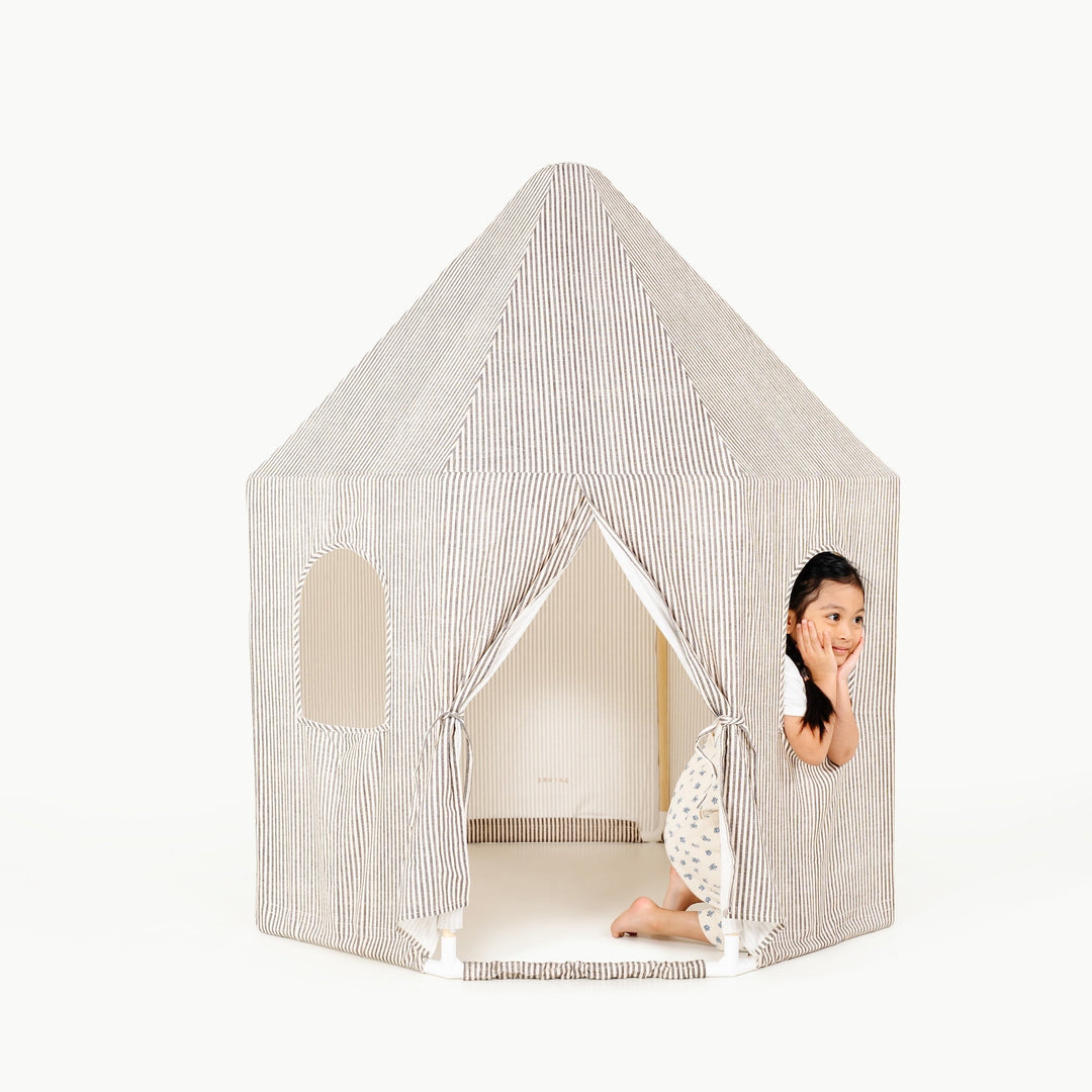 Gathre kids' play tent in a neutral playroom setting.