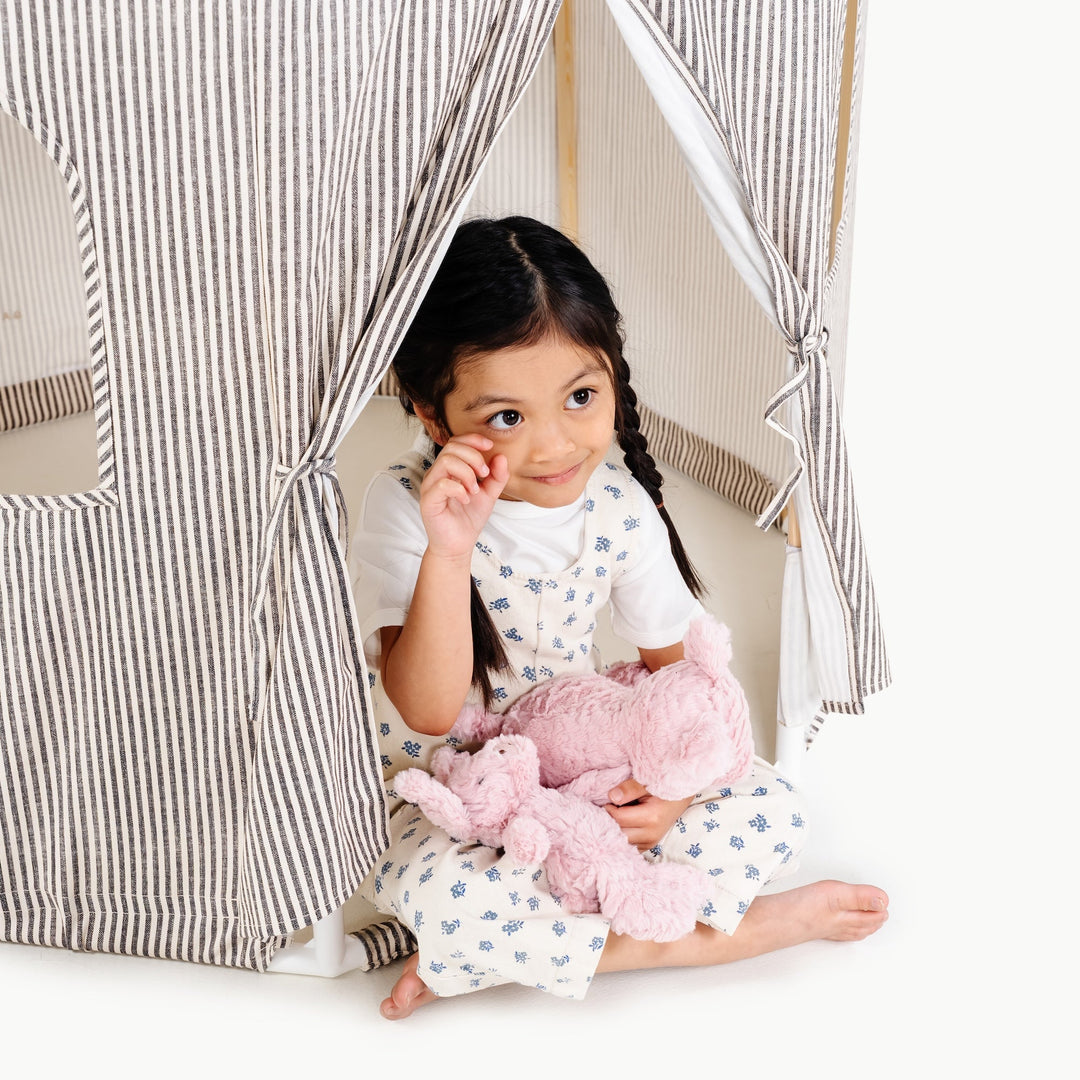 Gathre canvas play tent for imaginative indoor play.