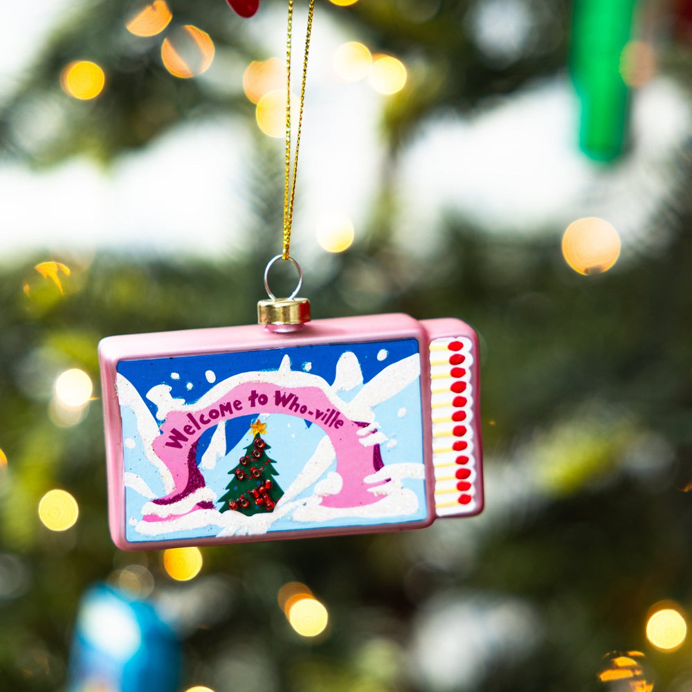 Matchbook Ornament - Whoville Furbish Studio Ornaments Matchbook Ornament - Whoville Bonjour Fete - Party Supplies