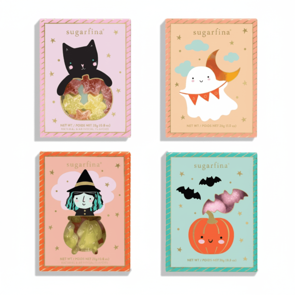 Halloween boo basket candy