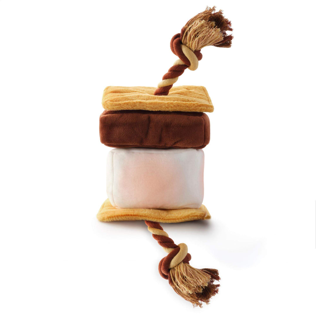 S'more snuffle dog toy shown from another angle