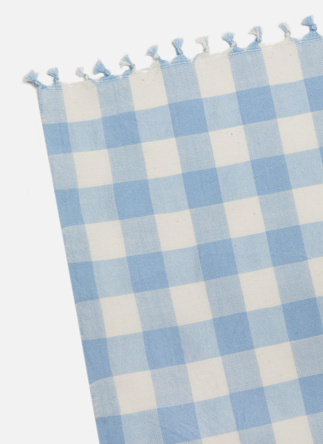 GINGHAM - Baby Blue Tablecloth Heather Taylor Home GINGHAM - Baby Blue Tablecloth Bonjour Fete - Party Supplies