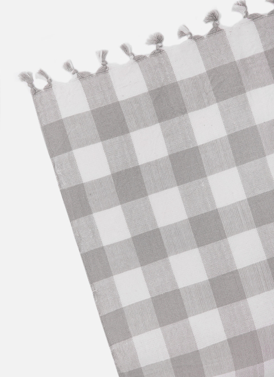 GINGHAM - Dove Tablecloth Heather Taylor Home variable GINGHAM - Dove Tablecloth Bonjour Fete - Party Supplies
