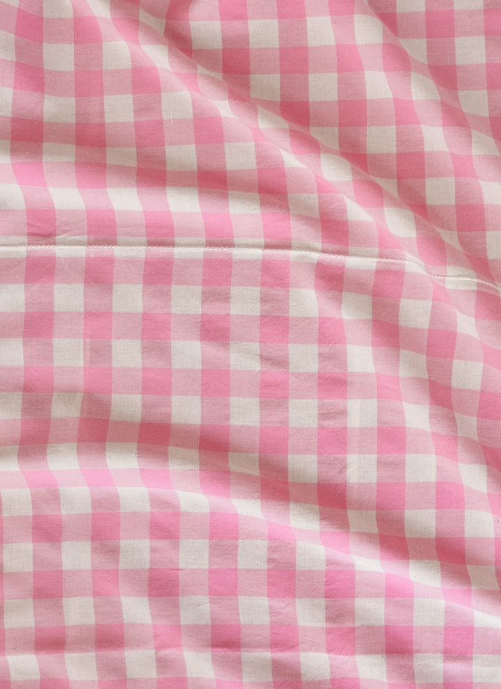 GINGHAM - Peony Tablecloth Heather Taylor Home Large GINGHAM - Peony Tablecloth Bonjour Fete - Party Supplies