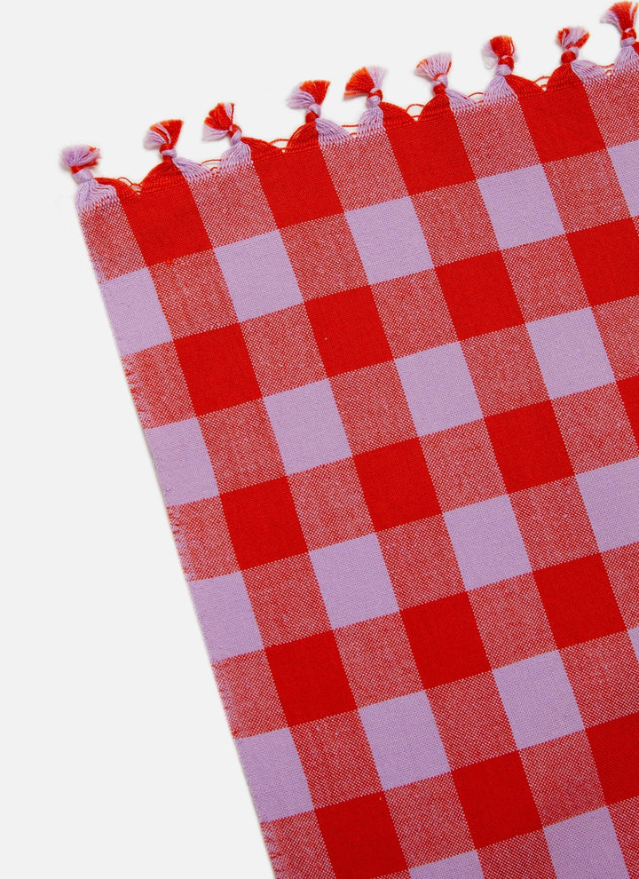GINGHAM - Poppy Tablecloth Heather Taylor Home GINGHAM - Poppy Tablecloth Bonjour Fete - Party Supplies