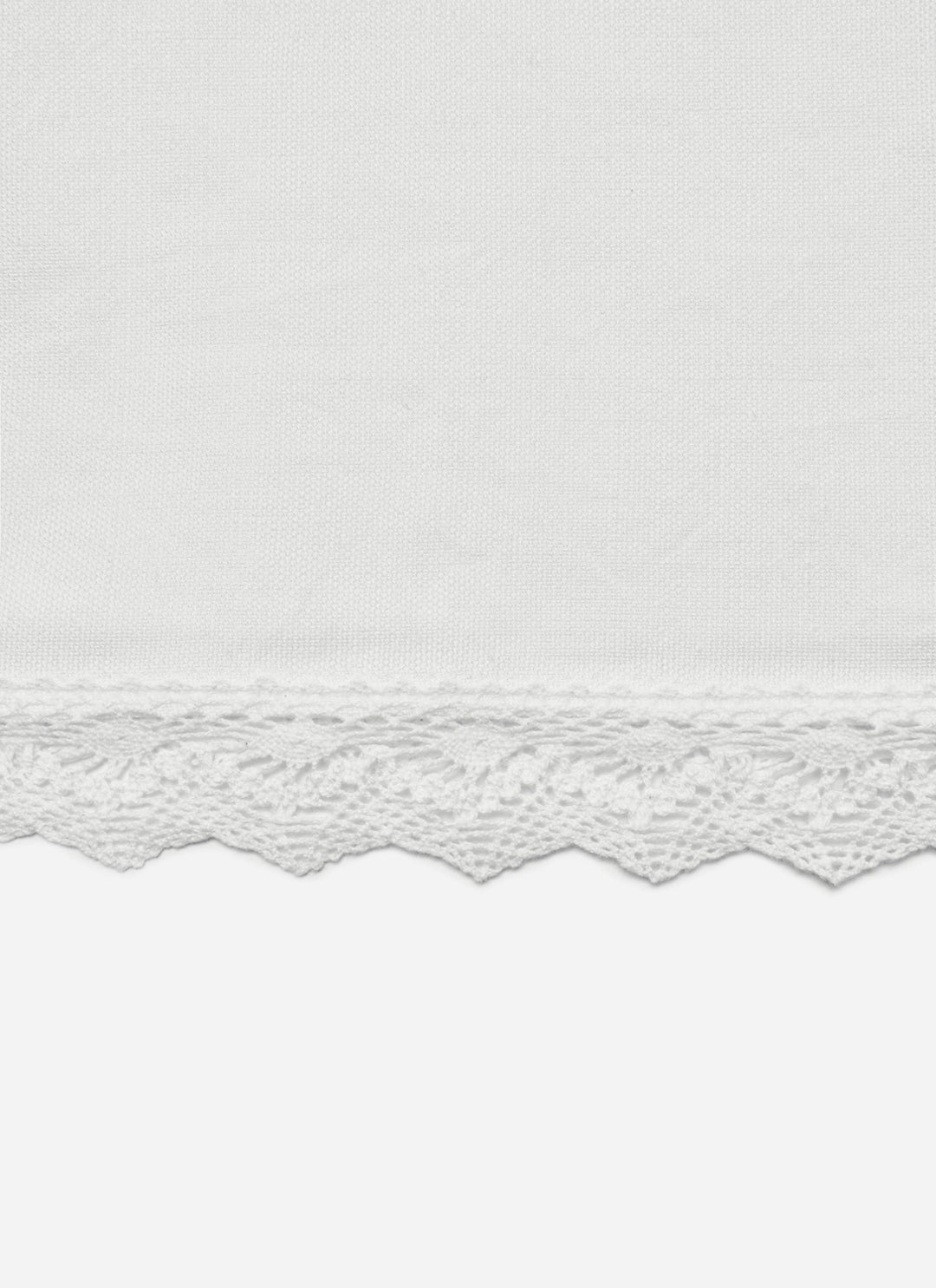 LACE - White Tablecloth Heather Taylor Home variable LACE - White Tablecloth Bonjour Fete - Party Supplies