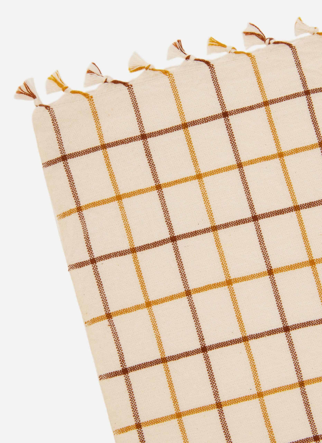 LATTICE - Nutmeg Tablecloth Heather Taylor Home variable LATTICE - Nutmeg Tablecloth Bonjour Fete - Party Supplies