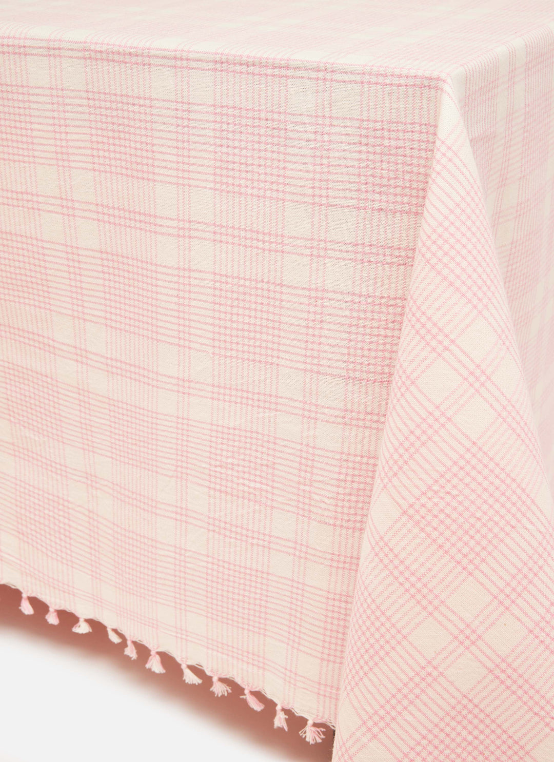 MARIANNE PLAID - Peony Tablecloth Heather Taylor Home MARIANNE PLAID - Peony Tablecloth Bonjour Fete - Party Supplies