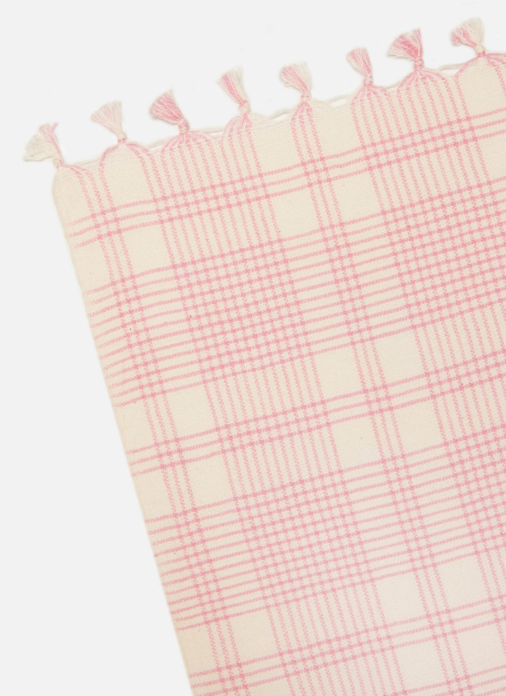 MARIANNE PLAID - Peony Tablecloth Heather Taylor Home Large MARIANNE PLAID - Peony Tablecloth Bonjour Fete - Party Supplies