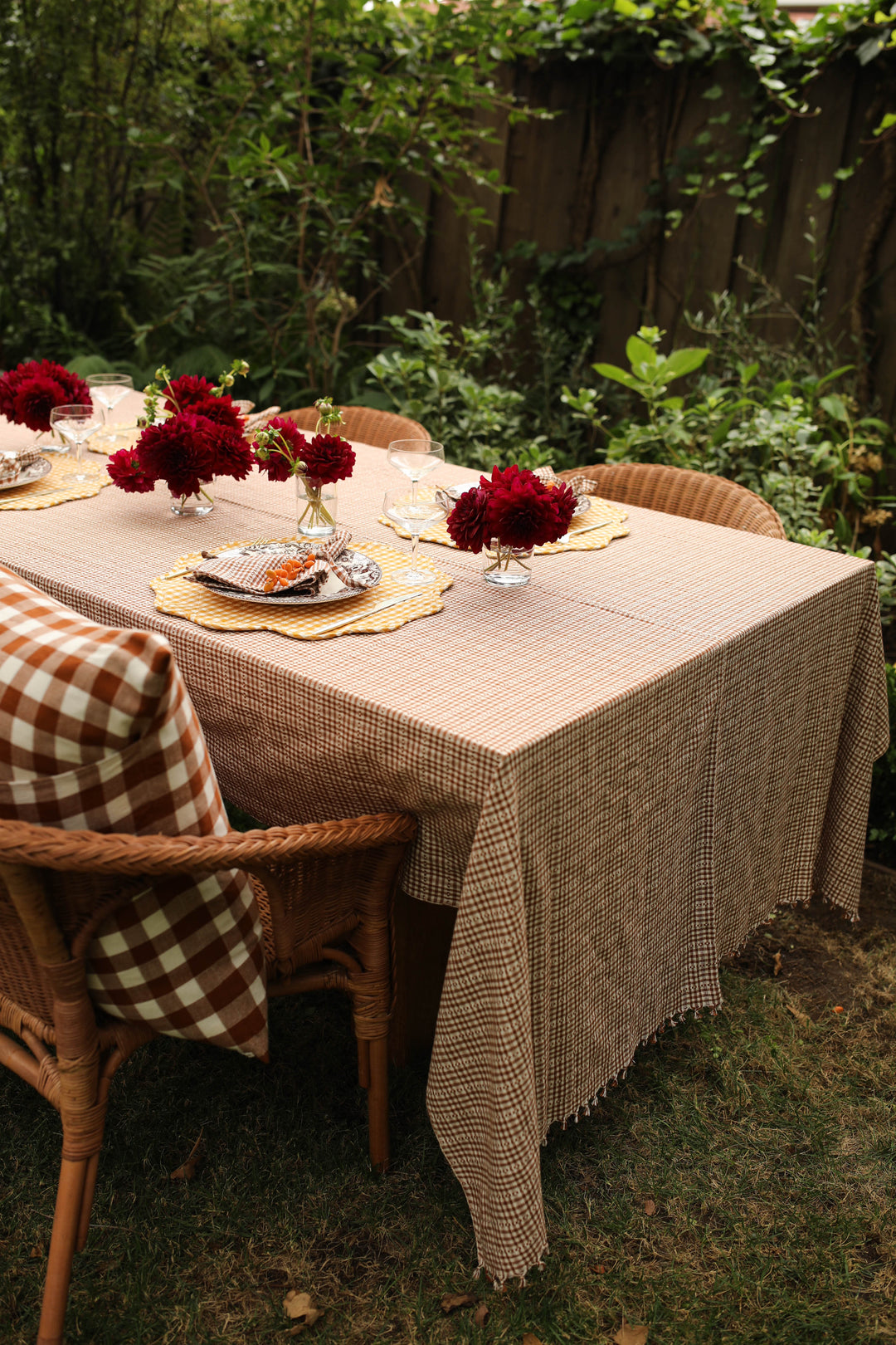 Soho Nutmeg Tablecloth