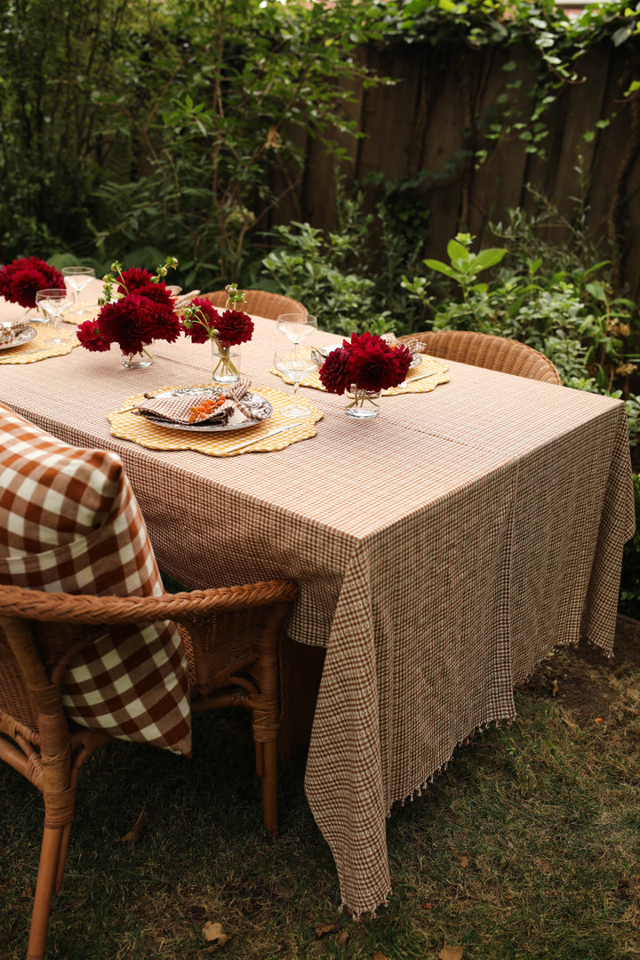 Soho Nutmeg Tablecloth
