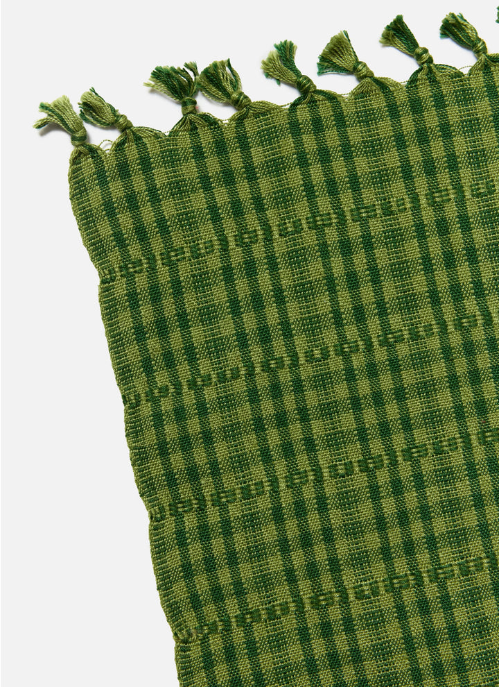 SOHO - Two Toned Evergreen Tablecloth Heather Taylor Home variable SOHO - Two Toned Evergreen Tablecloth Bonjour Fete - Party Supplies