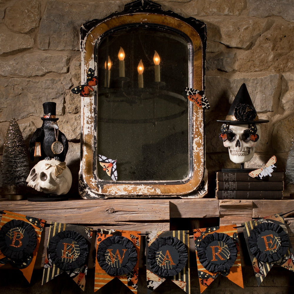 Moth Skull Bethany Lowe Designs, Inc. Moth Skull Bonjour Fete - Party Supplies