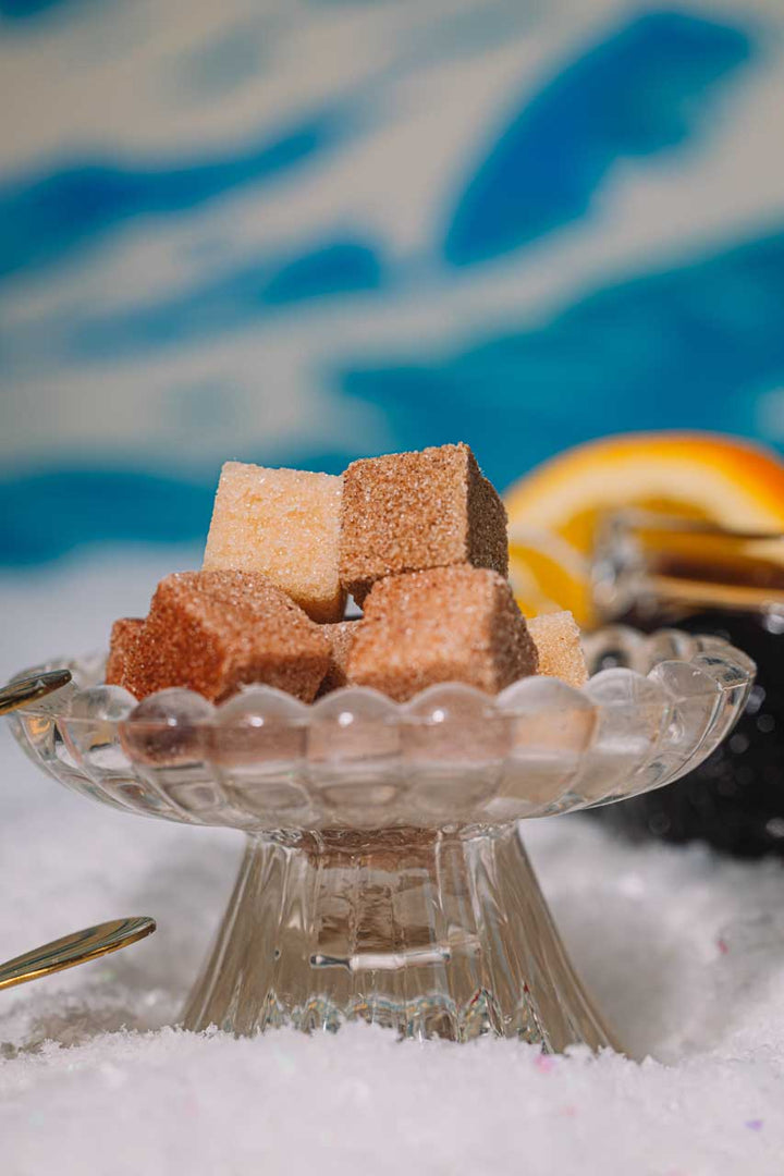 Winter lodge mulled wine mixer cubes for a holiday gathering